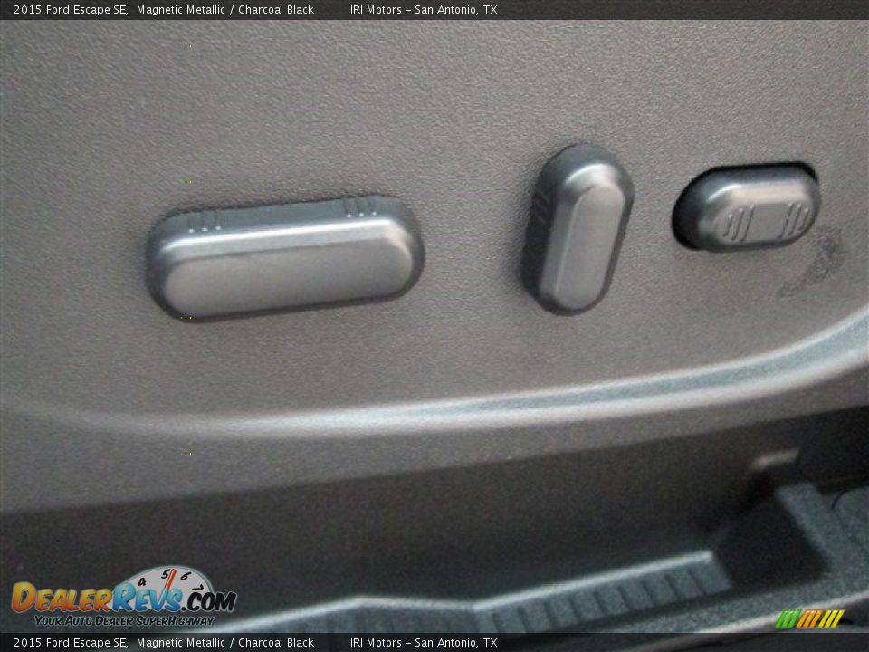 2015 Ford Escape SE Magnetic Metallic / Charcoal Black Photo #16