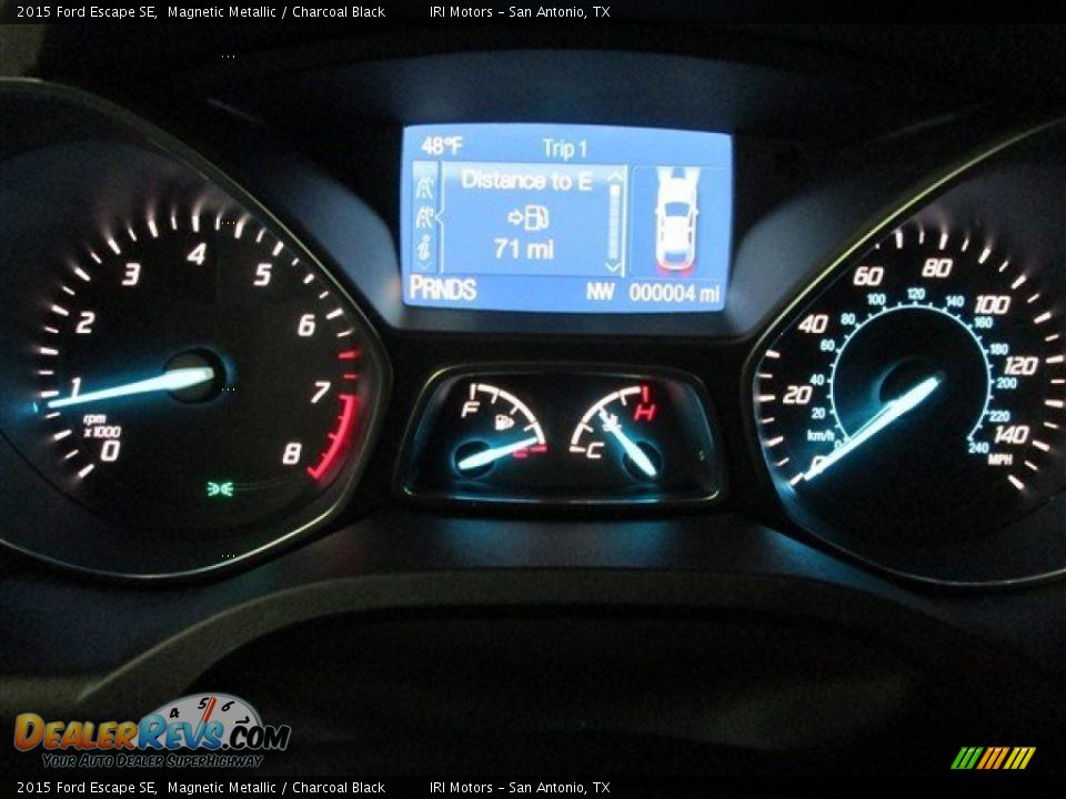 2015 Ford Escape SE Magnetic Metallic / Charcoal Black Photo #20