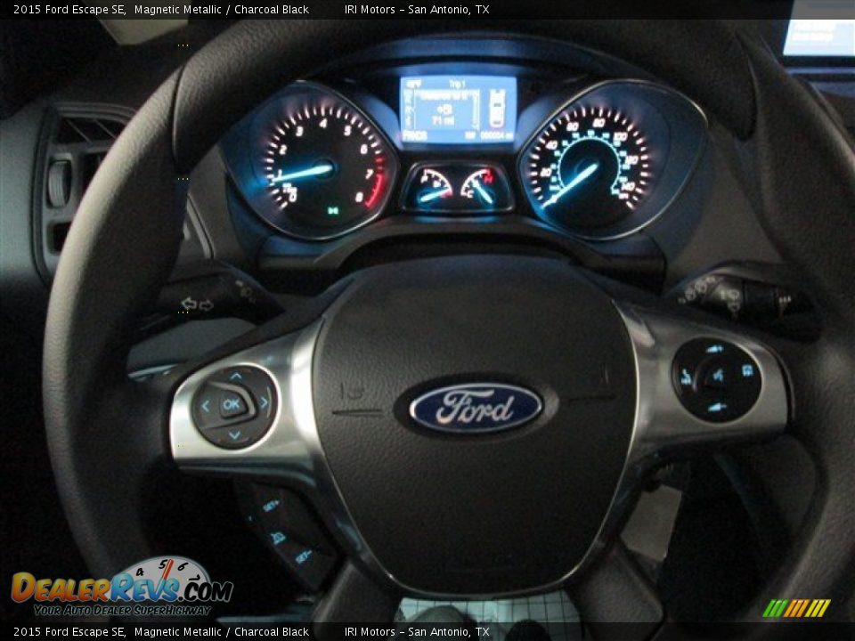 2015 Ford Escape SE Magnetic Metallic / Charcoal Black Photo #21