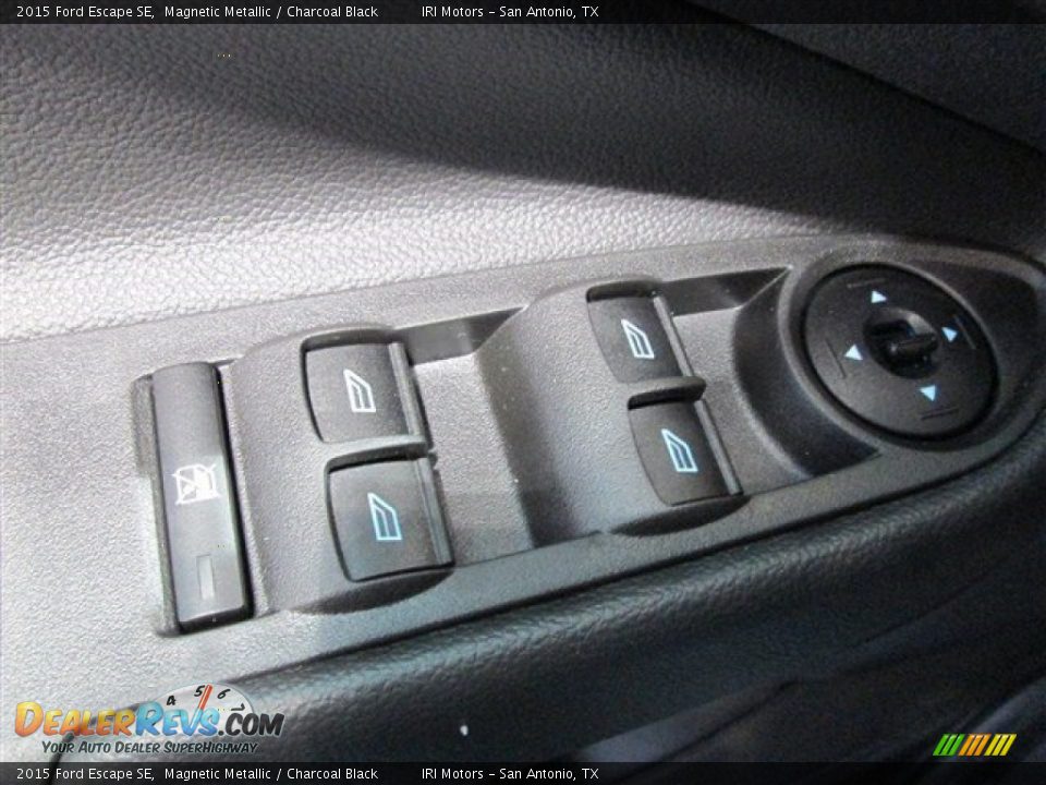 2015 Ford Escape SE Magnetic Metallic / Charcoal Black Photo #22
