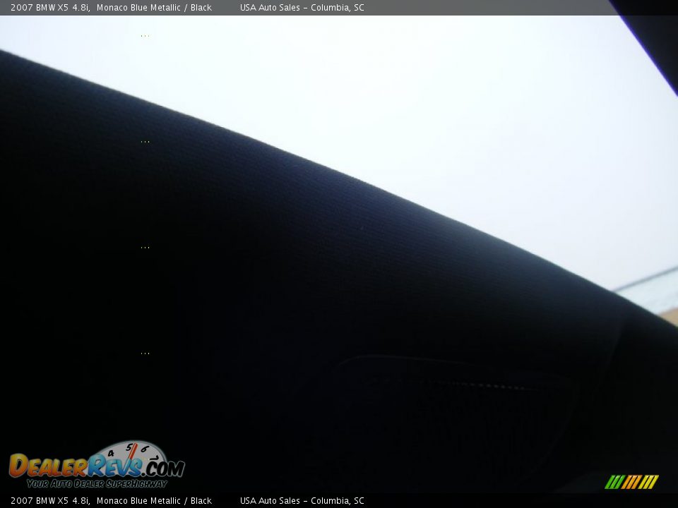 2007 BMW X5 4.8i Monaco Blue Metallic / Black Photo #14