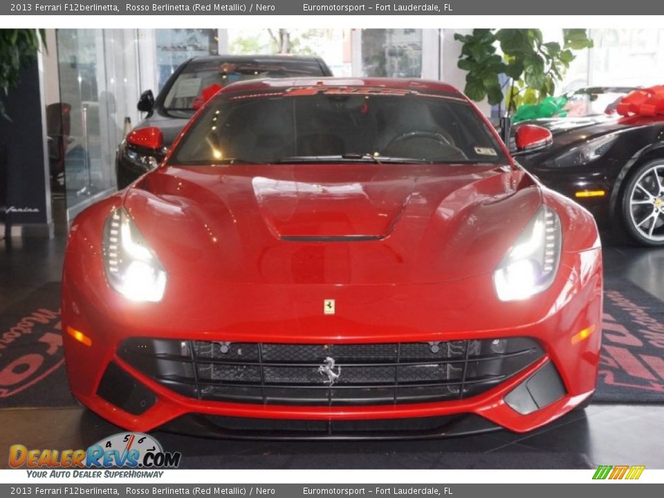2013 Ferrari F12berlinetta Rosso Berlinetta (Red Metallic) / Nero Photo #4