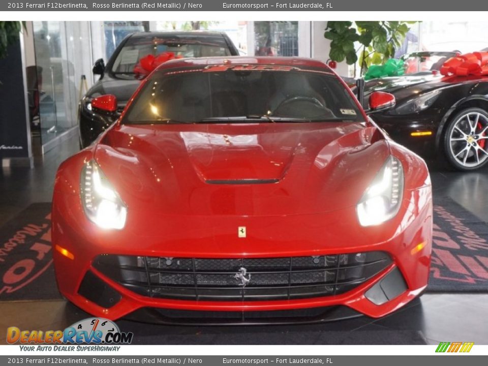 2013 Ferrari F12berlinetta Rosso Berlinetta (Red Metallic) / Nero Photo #5