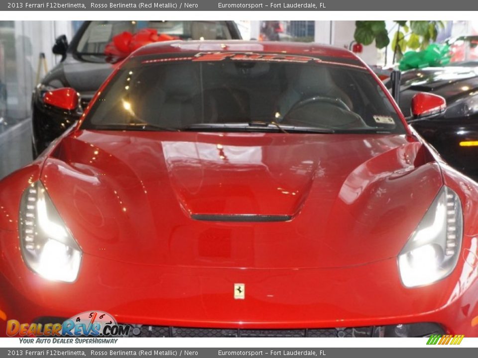 2013 Ferrari F12berlinetta Rosso Berlinetta (Red Metallic) / Nero Photo #7