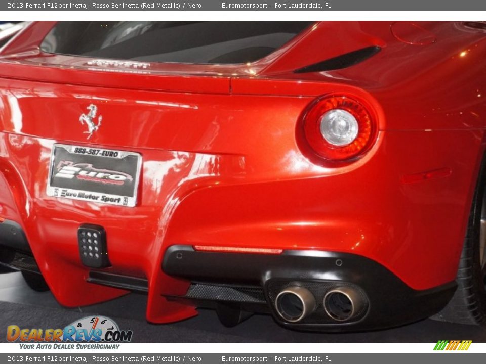 2013 Ferrari F12berlinetta Rosso Berlinetta (Red Metallic) / Nero Photo #47