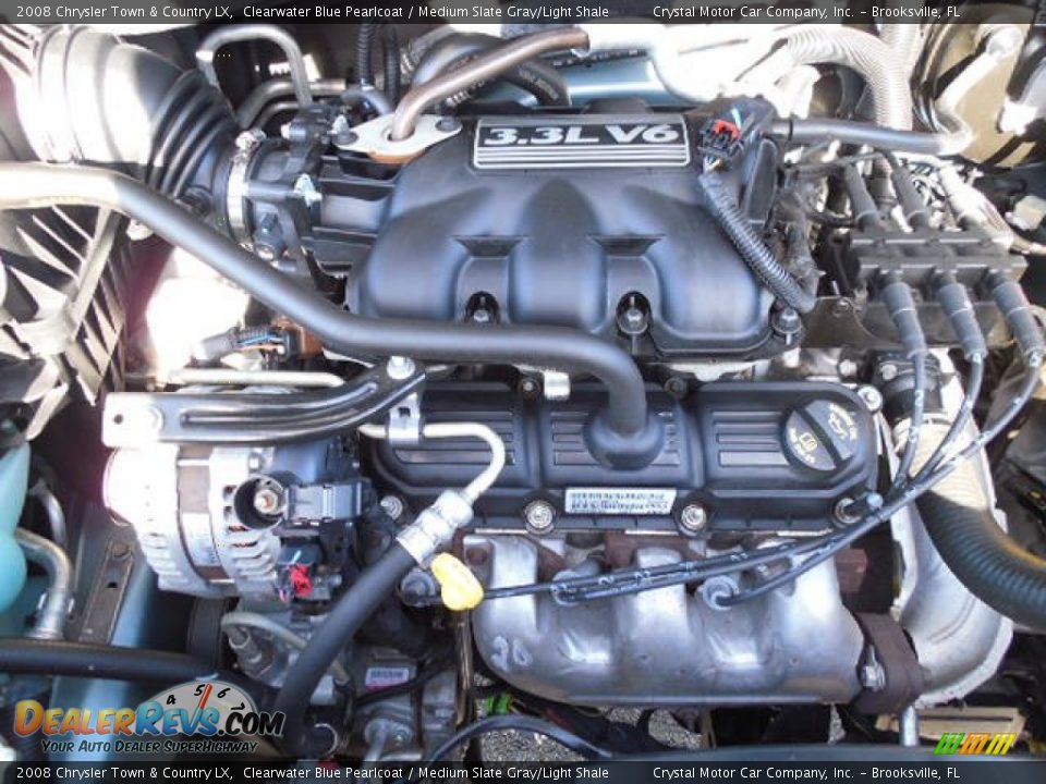 2008 Chrysler Town & Country LX 3.3 Liter OHV 12-Valve Flex-Fuel V6 Engine Photo #18