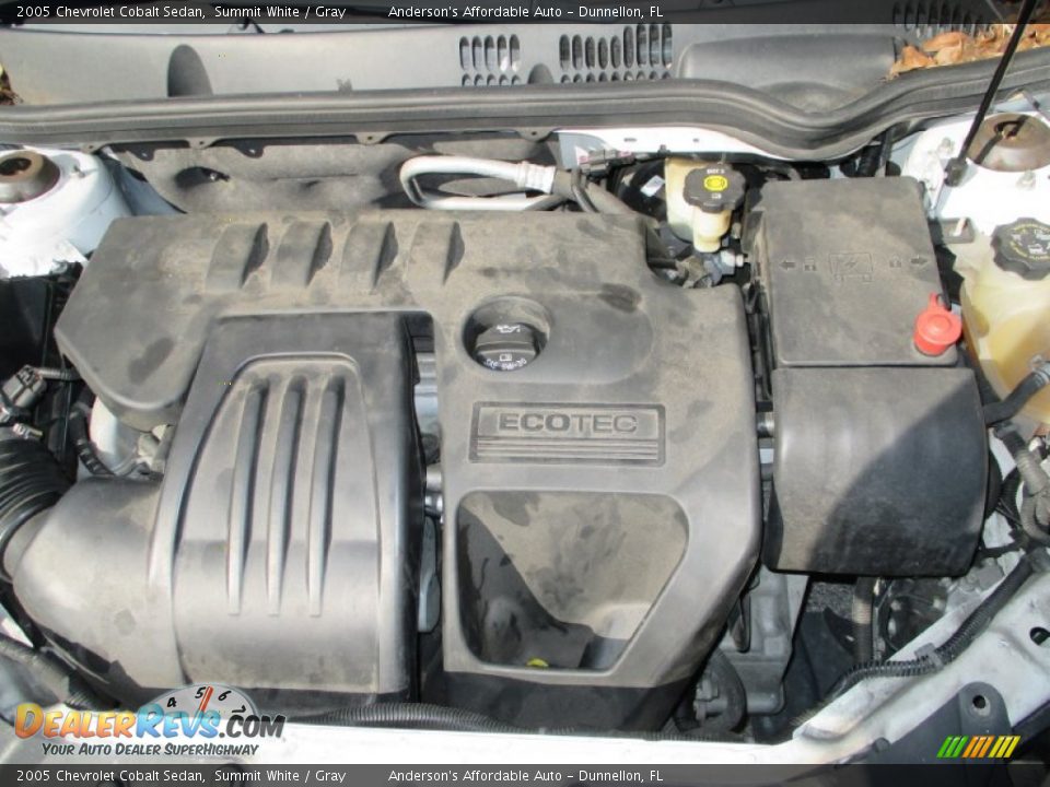 2005 Chevrolet Cobalt Sedan Summit White / Gray Photo #16