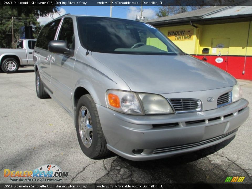 2003 Oldsmobile Silhouette GLS Sterling Silver / Gray Photo #1