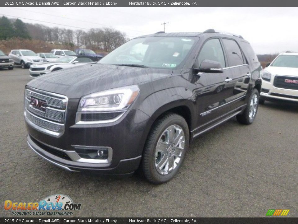 2015 GMC Acadia Denali AWD Carbon Black Metallic / Ebony Photo #1
