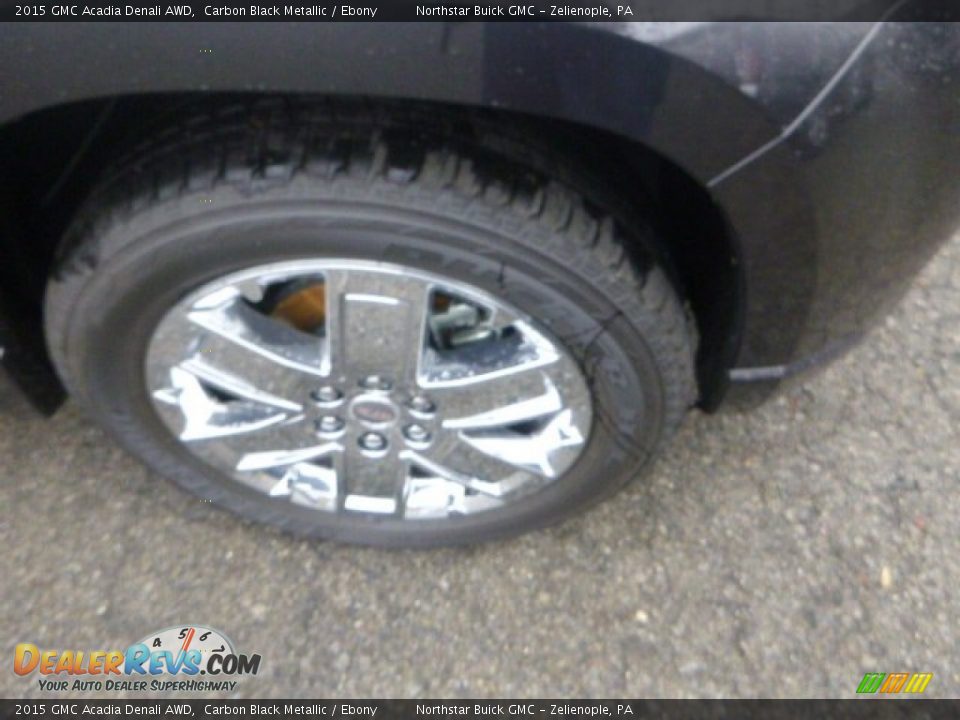 2015 GMC Acadia Denali AWD Carbon Black Metallic / Ebony Photo #9
