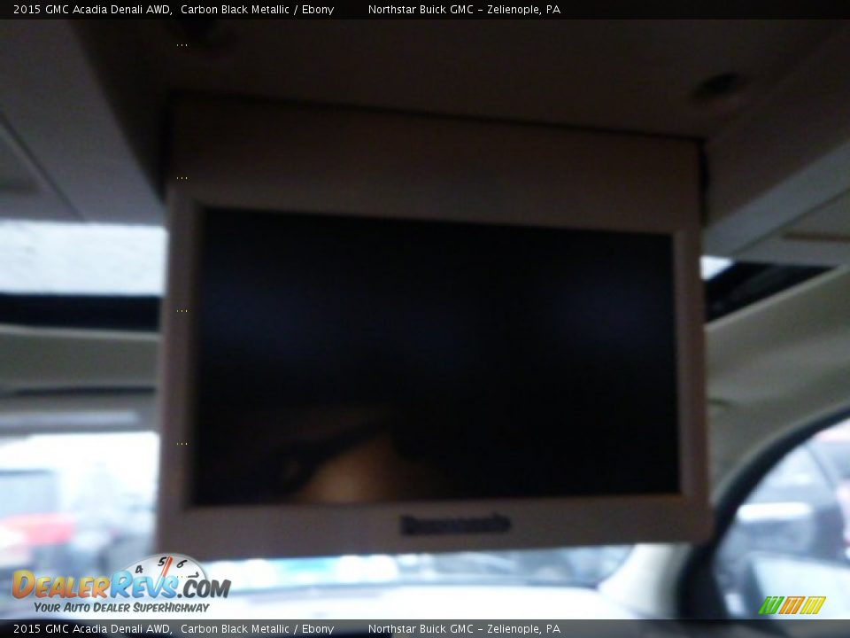 2015 GMC Acadia Denali AWD Carbon Black Metallic / Ebony Photo #16