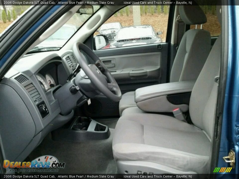 Medium Slate Gray Interior - 2006 Dodge Dakota SLT Quad Cab Photo #26