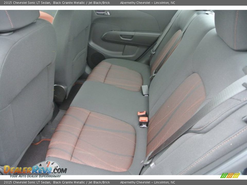 Rear Seat of 2015 Chevrolet Sonic LT Sedan Photo #15
