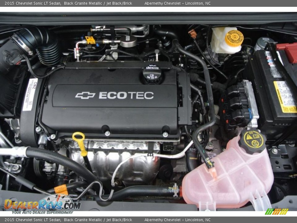 2015 Chevrolet Sonic LT Sedan 1.8 Liter DOHC 16-Valve VVT ECOTEC 4 Cylinder Engine Photo #20