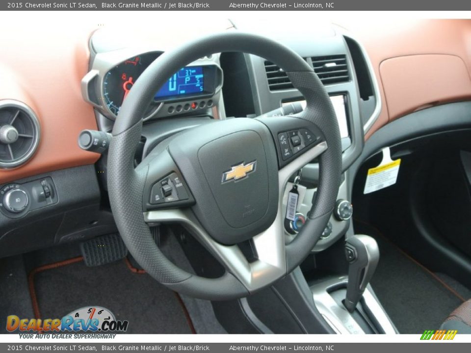 2015 Chevrolet Sonic LT Sedan Steering Wheel Photo #21