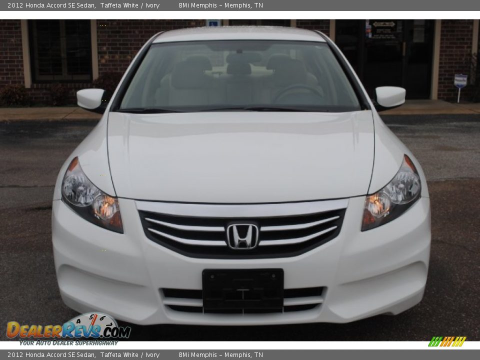 2012 Honda Accord SE Sedan Taffeta White / Ivory Photo #8