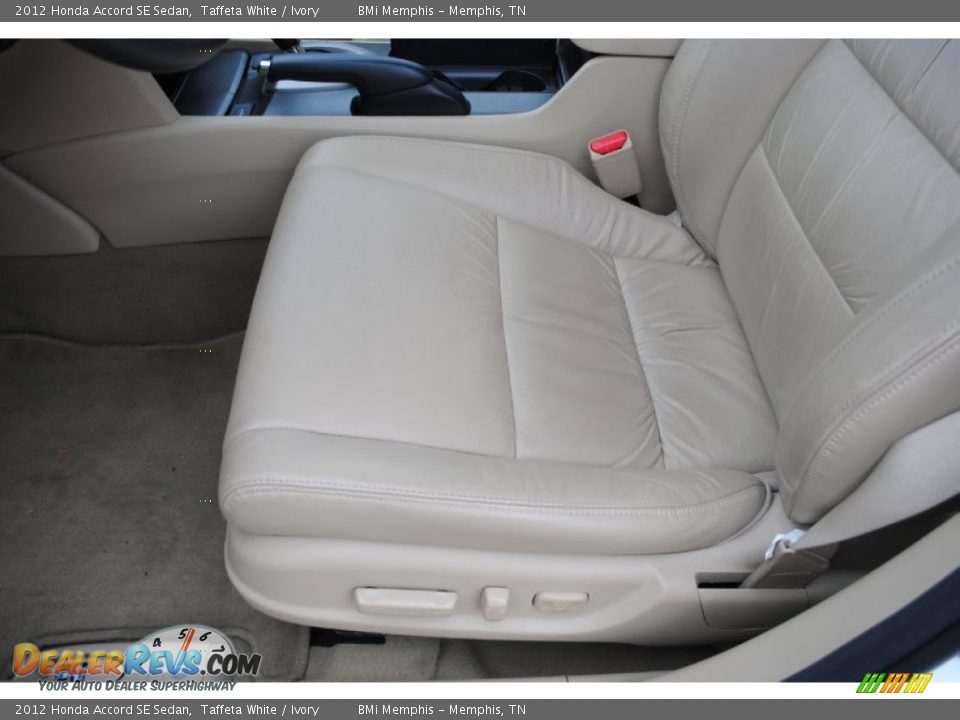 2012 Honda Accord SE Sedan Taffeta White / Ivory Photo #11