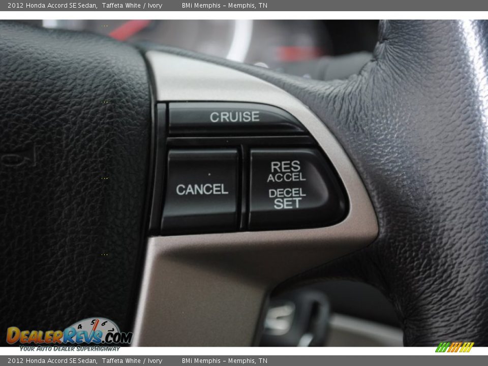 2012 Honda Accord SE Sedan Taffeta White / Ivory Photo #15