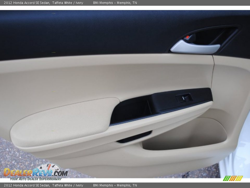 2012 Honda Accord SE Sedan Taffeta White / Ivory Photo #18