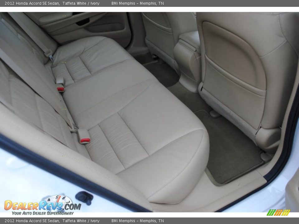 2012 Honda Accord SE Sedan Taffeta White / Ivory Photo #21