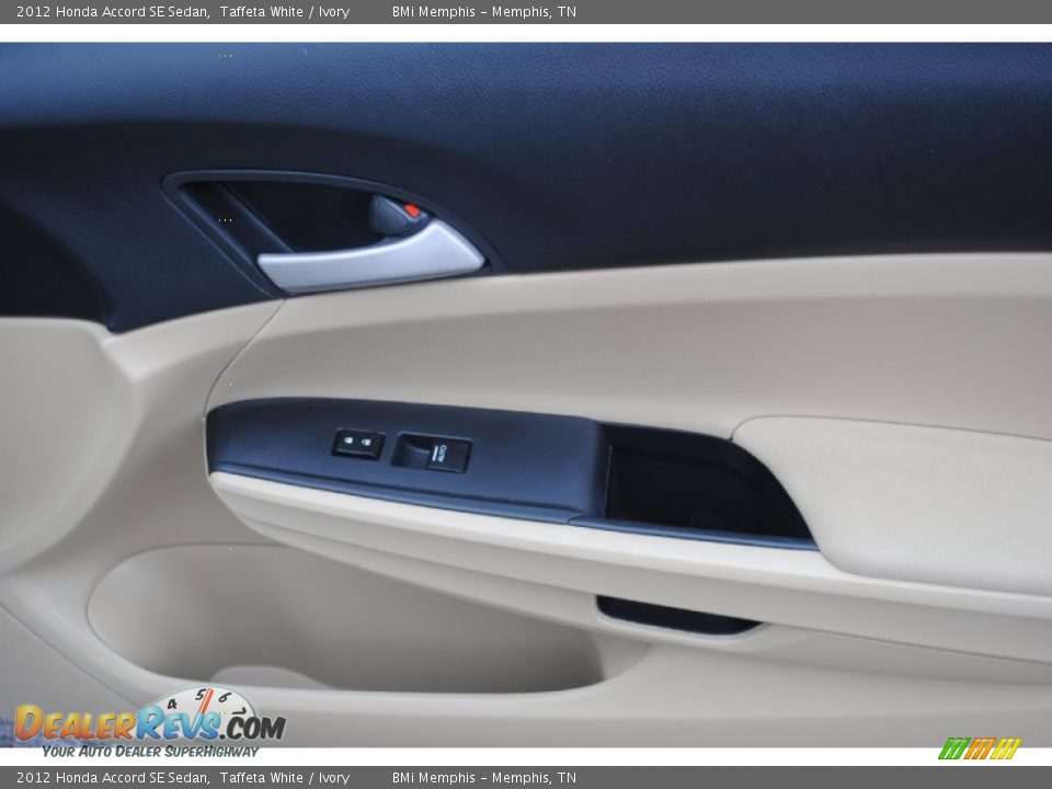 2012 Honda Accord SE Sedan Taffeta White / Ivory Photo #22