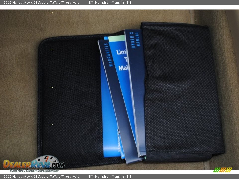 2012 Honda Accord SE Sedan Taffeta White / Ivory Photo #24
