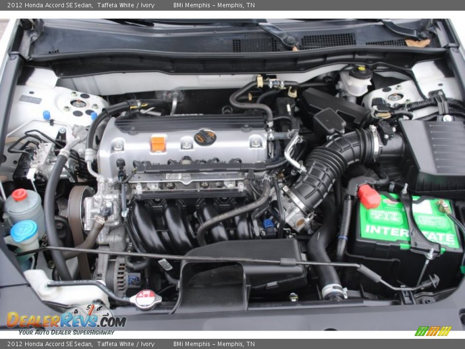 2012 Honda Accord SE Sedan Taffeta White / Ivory Photo #26