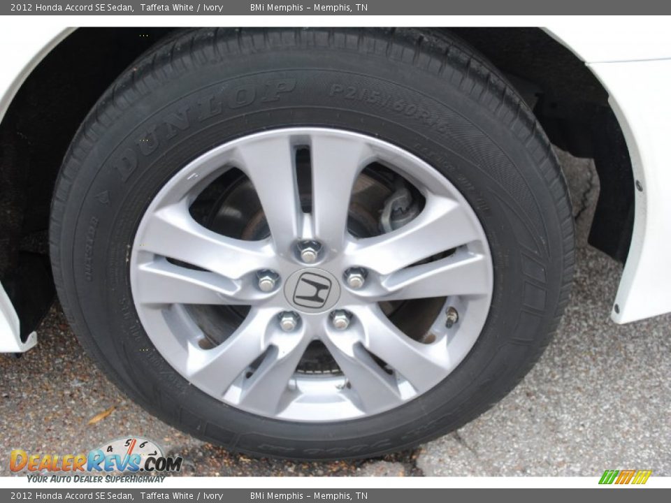 2012 Honda Accord SE Sedan Taffeta White / Ivory Photo #28
