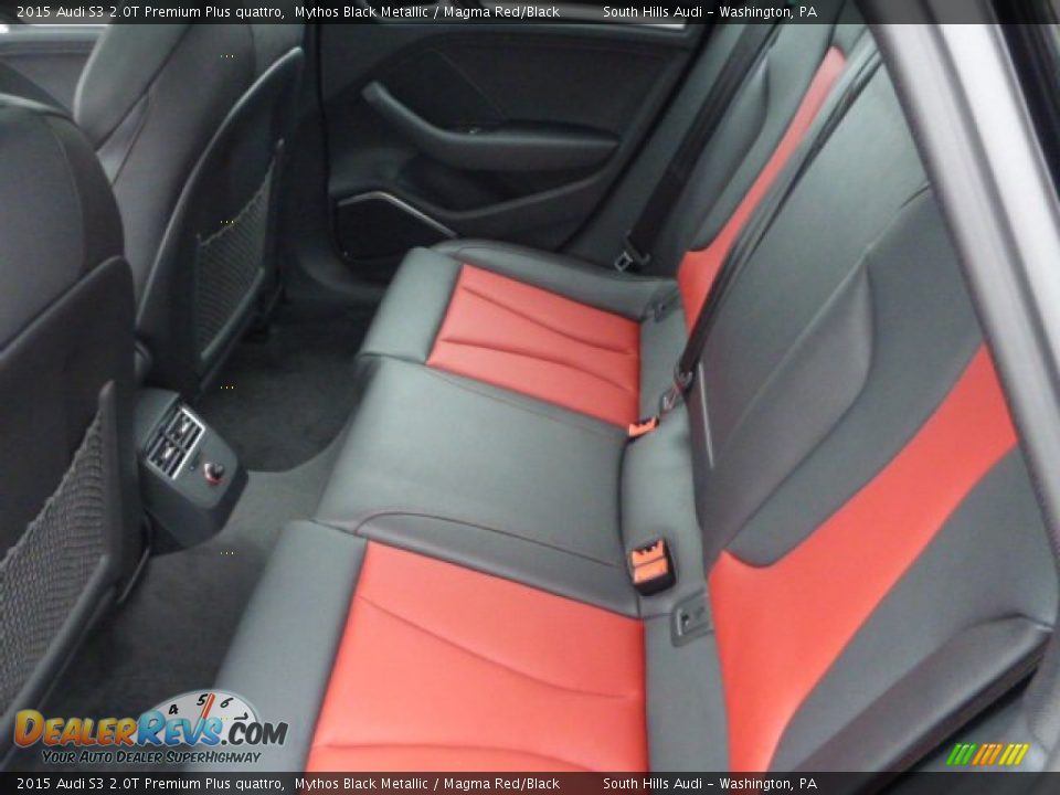 Rear Seat of 2015 Audi S3 2.0T Premium Plus quattro Photo #9