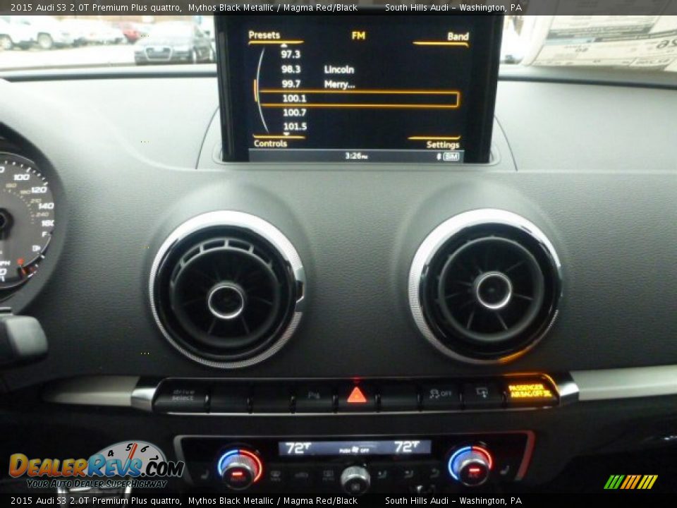 Controls of 2015 Audi S3 2.0T Premium Plus quattro Photo #14