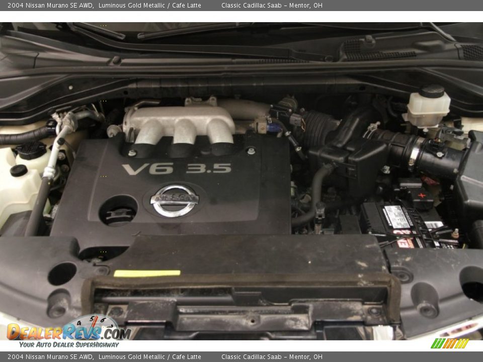 2004 Nissan Murano SE AWD 3.5 Liter DOHC 24-Valve V6 Engine Photo #15