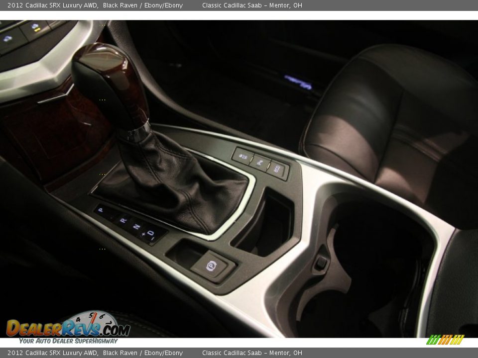 2012 Cadillac SRX Luxury AWD Black Raven / Ebony/Ebony Photo #11