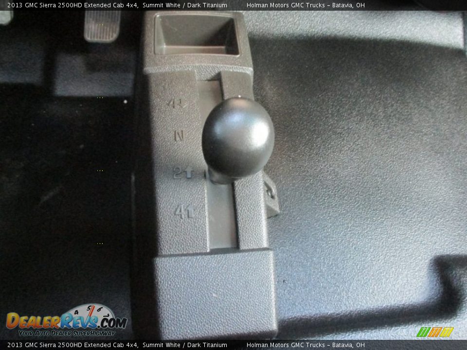 2013 GMC Sierra 2500HD Extended Cab 4x4 Summit White / Dark Titanium Photo #8