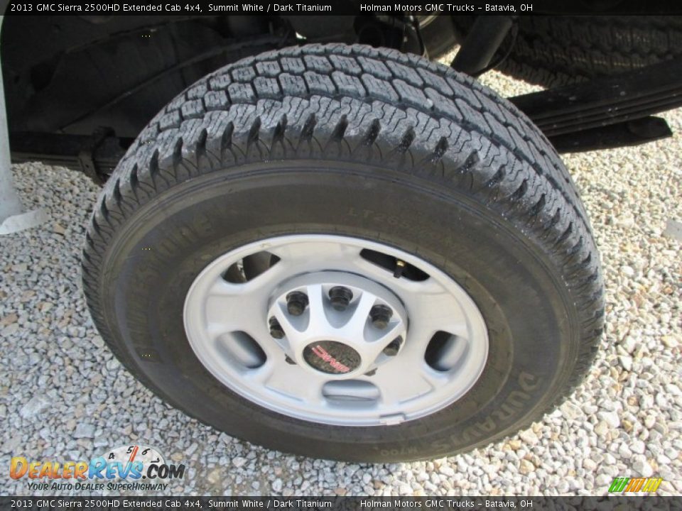 2013 GMC Sierra 2500HD Extended Cab 4x4 Summit White / Dark Titanium Photo #17