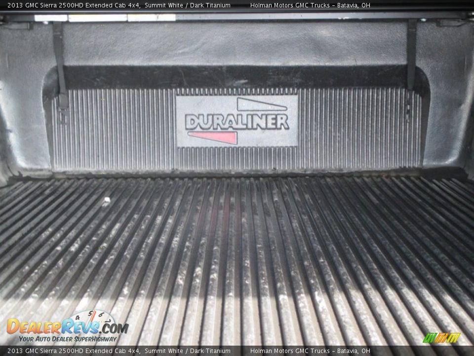 2013 GMC Sierra 2500HD Extended Cab 4x4 Summit White / Dark Titanium Photo #20