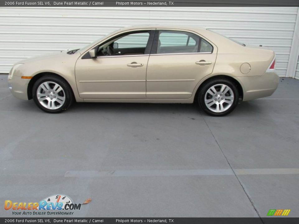 Dune Pearl Metallic 2006 Ford Fusion SEL V6 Photo #3