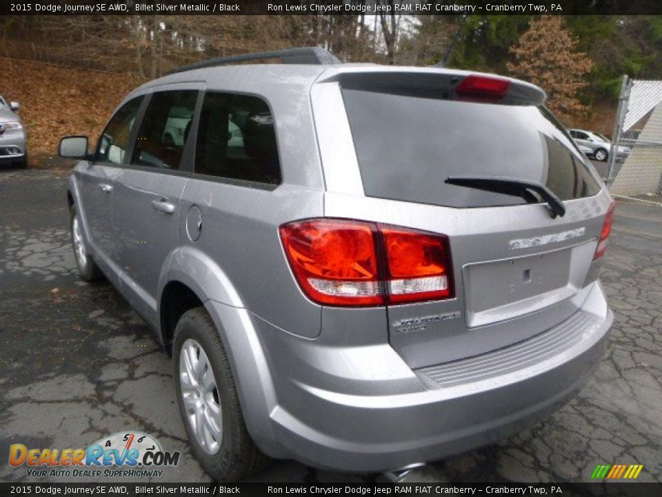 2015 Dodge Journey SE AWD Billet Silver Metallic / Black Photo #3