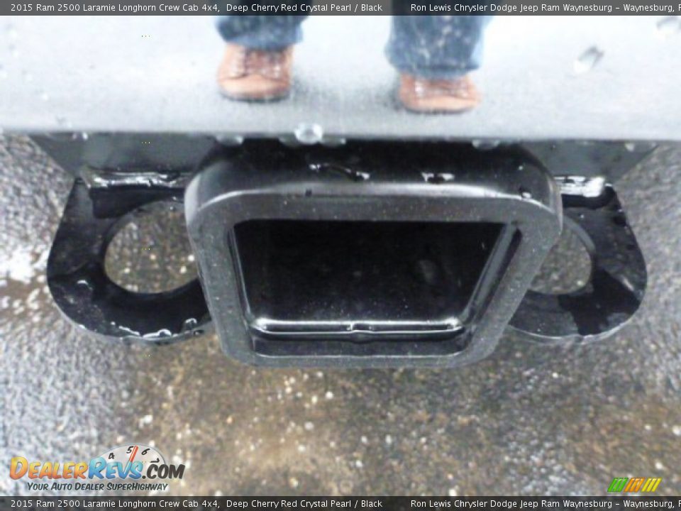 2015 Ram 2500 Laramie Longhorn Crew Cab 4x4 Deep Cherry Red Crystal Pearl / Black Photo #5