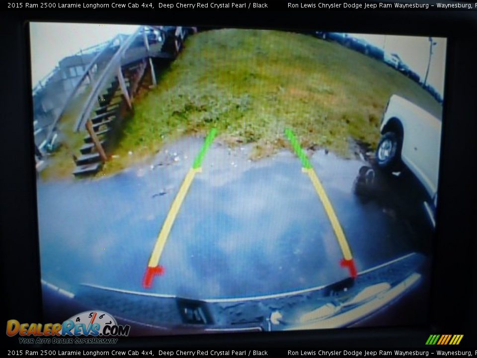 2015 Ram 2500 Laramie Longhorn Crew Cab 4x4 Deep Cherry Red Crystal Pearl / Black Photo #18