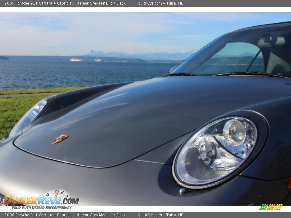 2006 Porsche 911 Carrera 4 Cabriolet Meteor Grey Metallic / Black Photo #23
