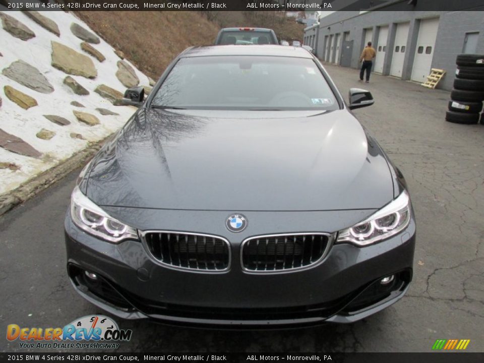 2015 BMW 4 Series 428i xDrive Gran Coupe Mineral Grey Metallic / Black Photo #9
