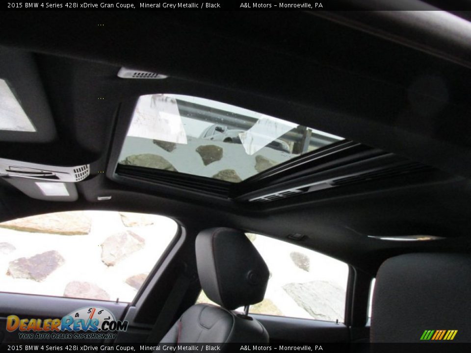 2015 BMW 4 Series 428i xDrive Gran Coupe Mineral Grey Metallic / Black Photo #12