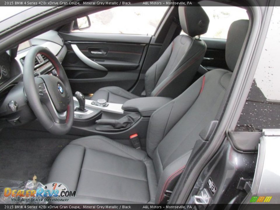 2015 BMW 4 Series 428i xDrive Gran Coupe Mineral Grey Metallic / Black Photo #13
