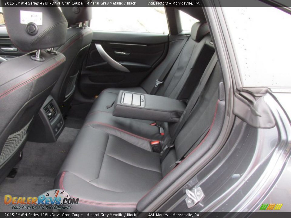 2015 BMW 4 Series 428i xDrive Gran Coupe Mineral Grey Metallic / Black Photo #14