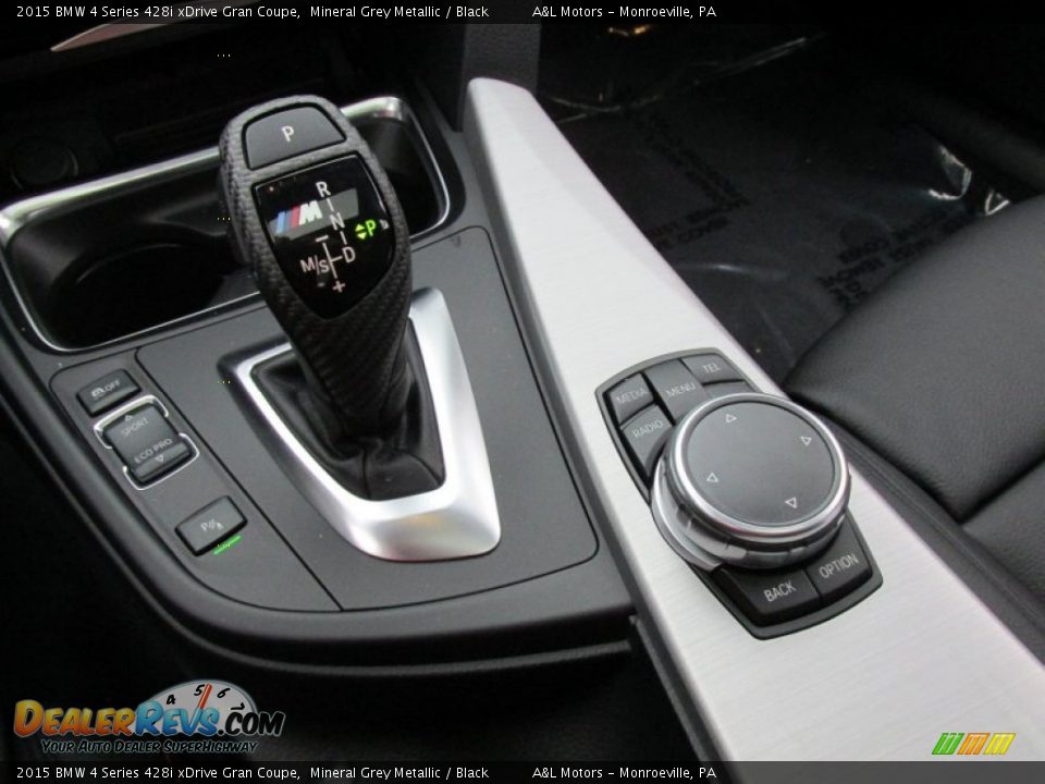 2015 BMW 4 Series 428i xDrive Gran Coupe Mineral Grey Metallic / Black Photo #17