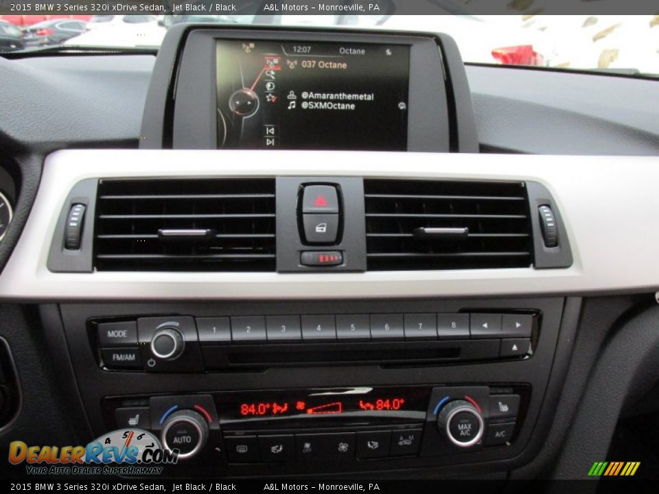 2015 BMW 3 Series 320i xDrive Sedan Jet Black / Black Photo #17
