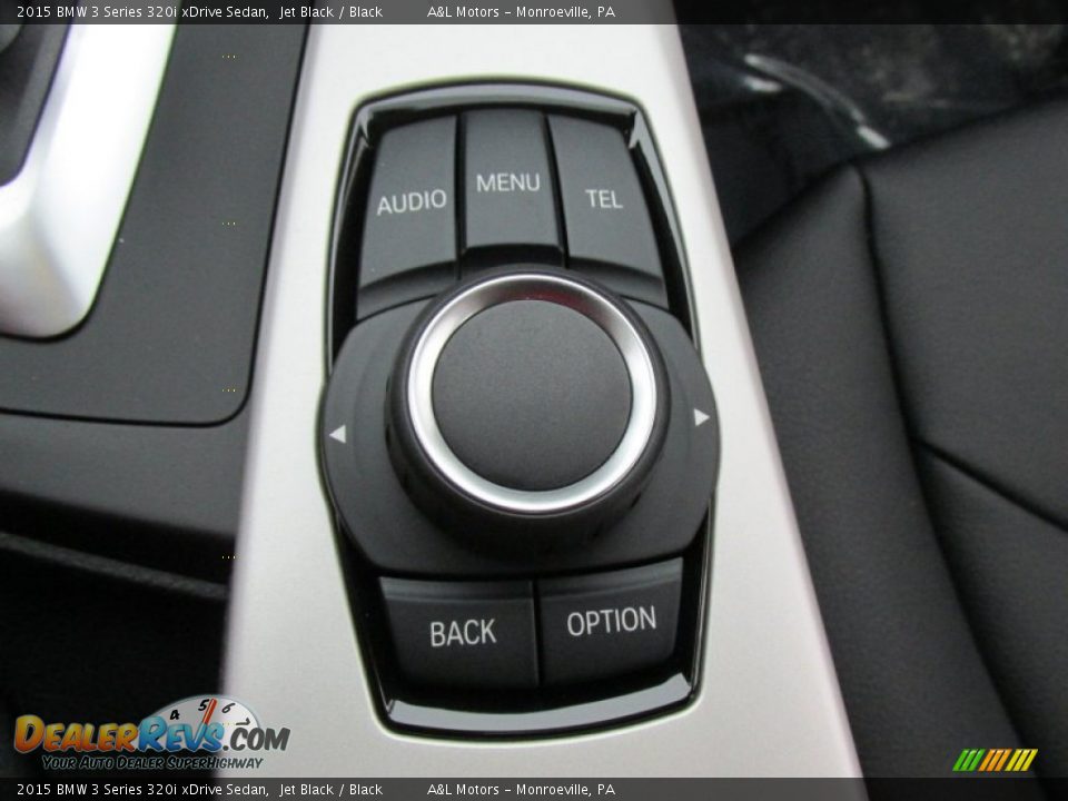 2015 BMW 3 Series 320i xDrive Sedan Jet Black / Black Photo #18