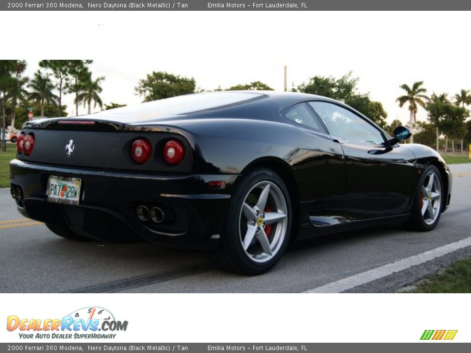 2000 Ferrari 360 Modena Nero Daytona (Black Metallic) / Tan Photo #1