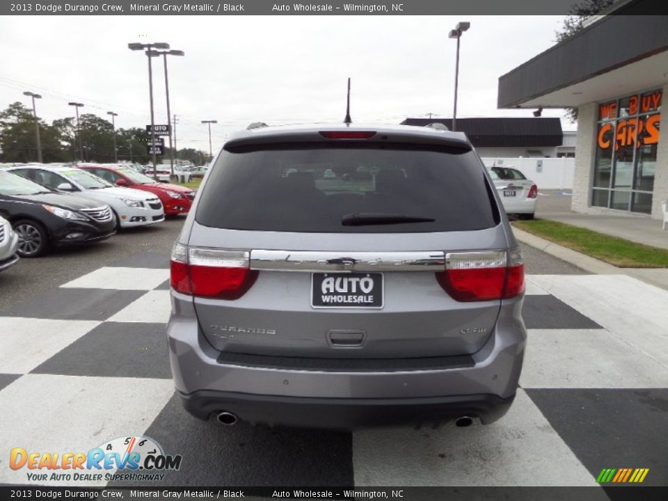 2013 Dodge Durango Crew Mineral Gray Metallic / Black Photo #4