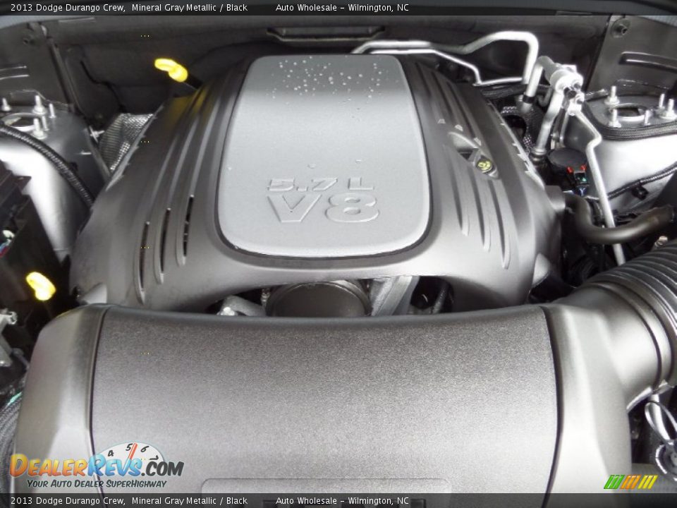 2013 Dodge Durango Crew Mineral Gray Metallic / Black Photo #6